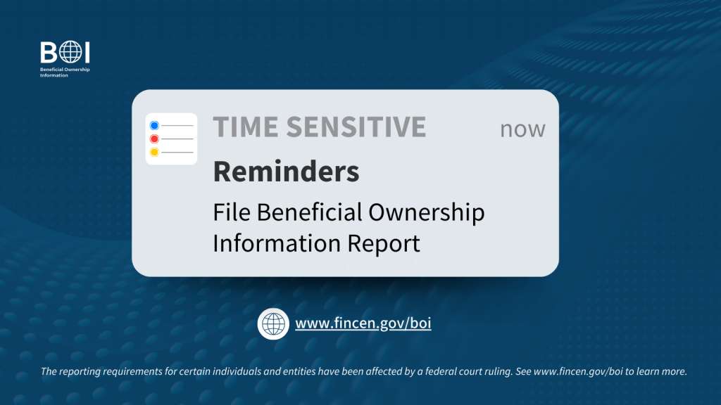 File Beneficial Ownership Information Report